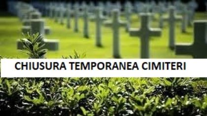 Chiusura cimiteri