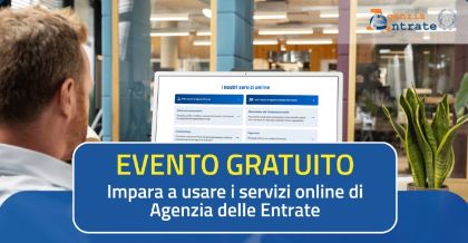 Impara a usare i servizi online di Agenzia delle Entrate