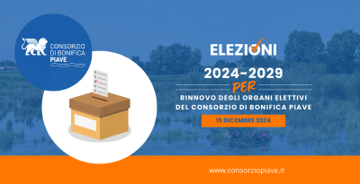 ELEZIONI-Consorzio Bonifica Piave