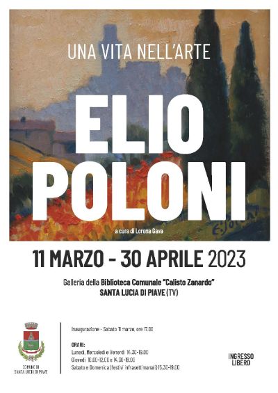 Locandina Elio Poloni