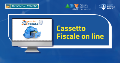 Locandina per cassetto fiscale online